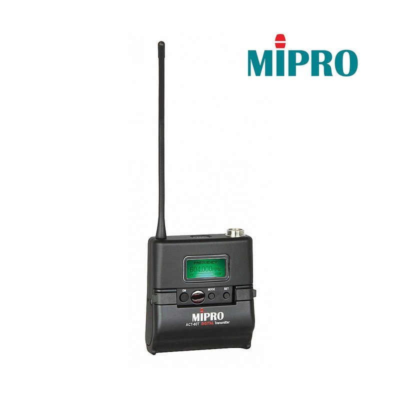 MIPRO 【MIPRO】MIPRO ACT-80 超小型 專業攝錄影專用數位式接收機(不含發射器) — 三峽配件 / 週邊