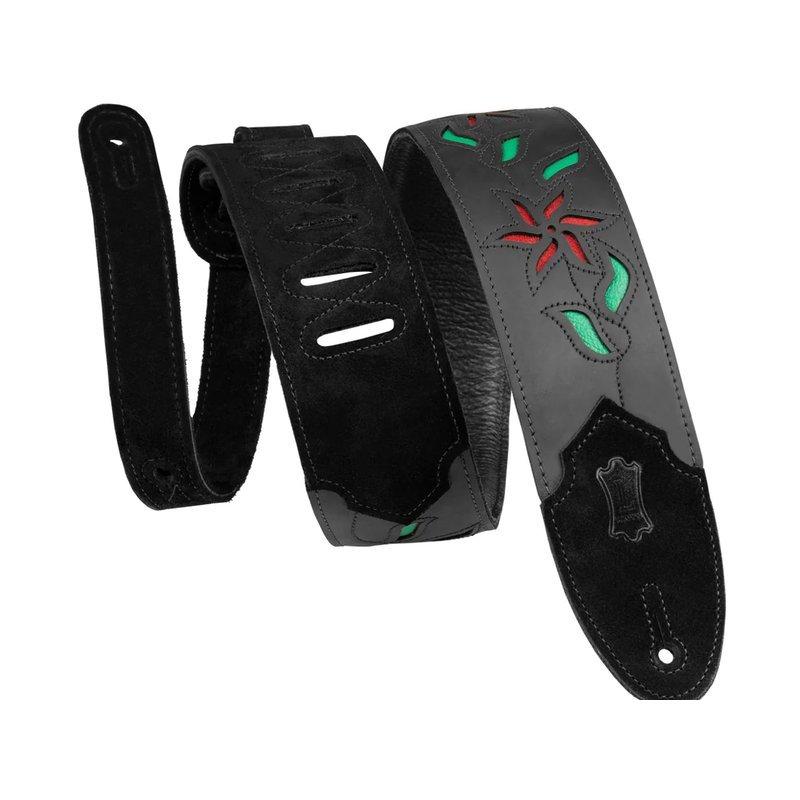 【LEVY'S】M4FV-BLK_RED 吉他背帶 — 三峽配件 / 週邊