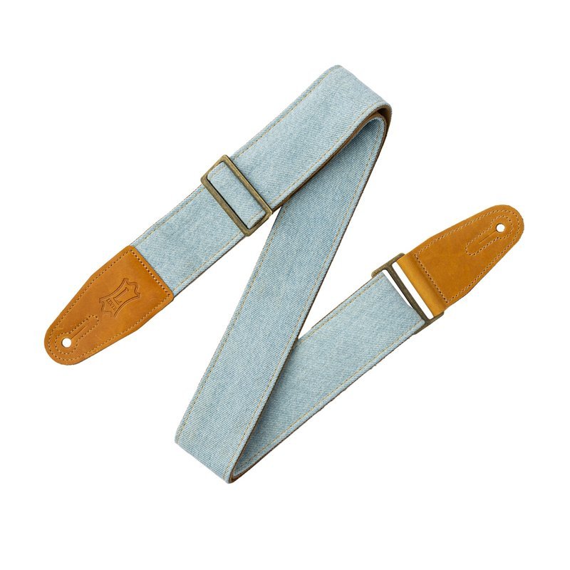 【LEVY'S】M7DM-LTB 吉他背帶 單寧背帶 — 三峽配件 / 週邊