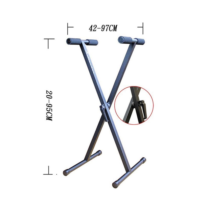 Stander Stander K-720-30 X型 快拆 可調高度 電子琴架 電鋼琴架 KB架 — 三峽電鋼琴 / 鍵盤