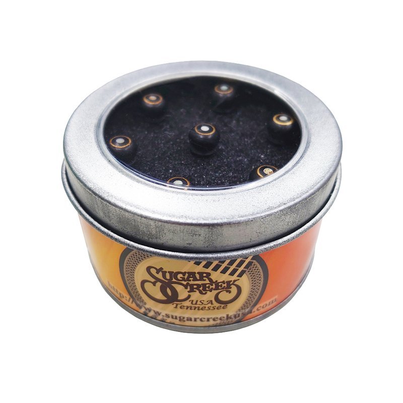 【SugarCreek】S-08 黑檀鑲貝插銷組 — 三峽配件 / 週邊