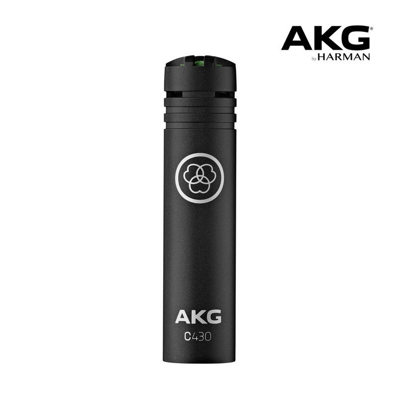 AKG AKG C430 鼓頂式 迷你電容式麥克風 小震膜麥克風 鈸 頭頂收音 演奏 心型 原廠公司貨 — 三峽麥克風