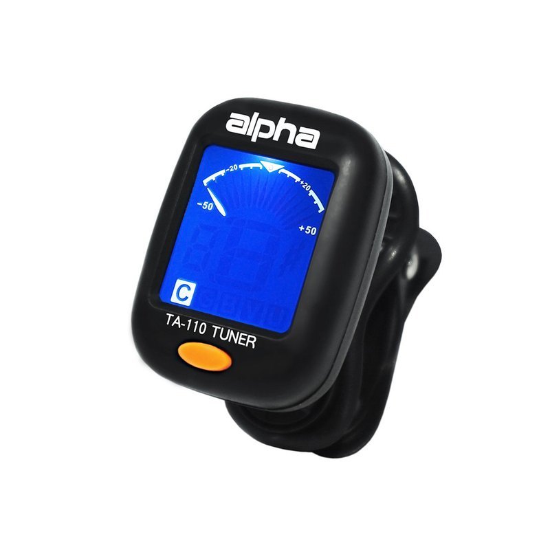 ALPHA-TA110 ALPHA-TA110 BK 夾式調音器 適用 吉他 貝斯 烏克麗麗 — 三峽烏克麗麗