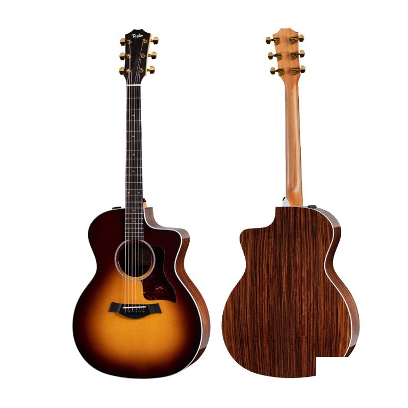 Taylor Taylor 214-CE-SB-DLX 電木吉他 EQ 豪華版 漸層色 附原廠硬盒 — 三峽木吉他 / 民謠吉他