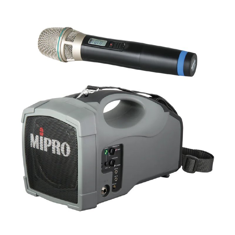 MIPRO Mipro / MA101B UHF單頻道充電式 無線喊話器(5吋,45W) — 三峽配件 / 週邊