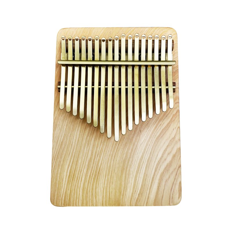 檜木板式實木搭配鍍鈦金鋼片 板式卡林巴琴 拇指琴 鍍鈦 — 三峽鼓 / 打擊