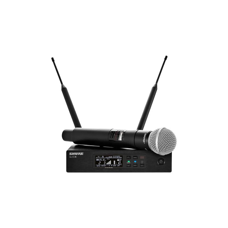 Shure Shure / QLXD24 無線麥克風傳輸系統 (QLXD24/B58、QLXD24/SM58) — 三峽麥克風