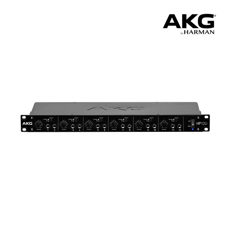 AKG AKG HP12U 12軌耳機分配擴大機 原廠公司貨 — 三峽錄音 / 音響