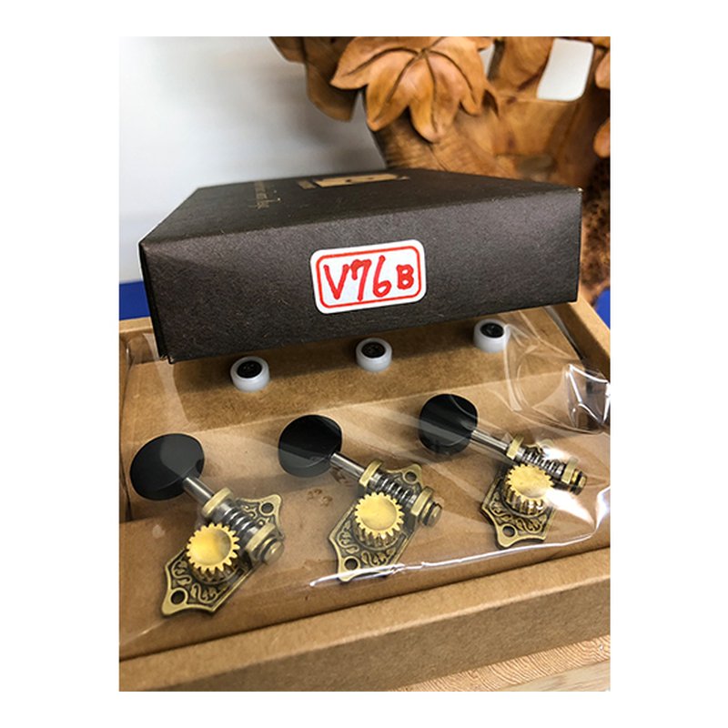 Perona 高階手工民謠吉他弦鈕 (76BK) — 三峽吉他 / Bass