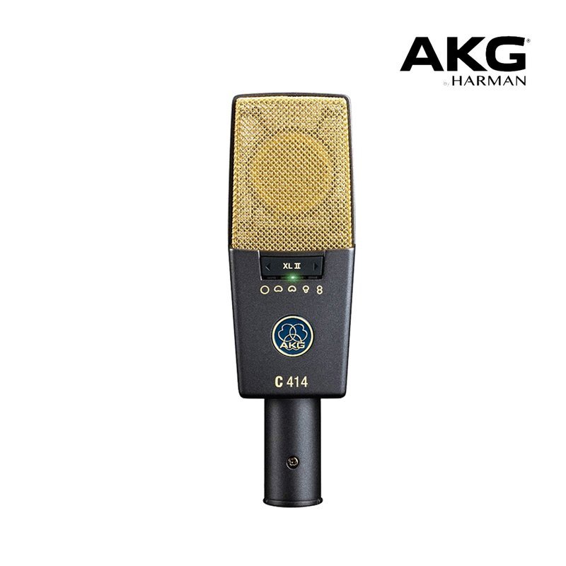 AKG AKG C414XLII 大震膜電容式麥克風 專業1" 全指向型麥克風 搭配攜行箱 原廠公司貨 — 三峽麥克風