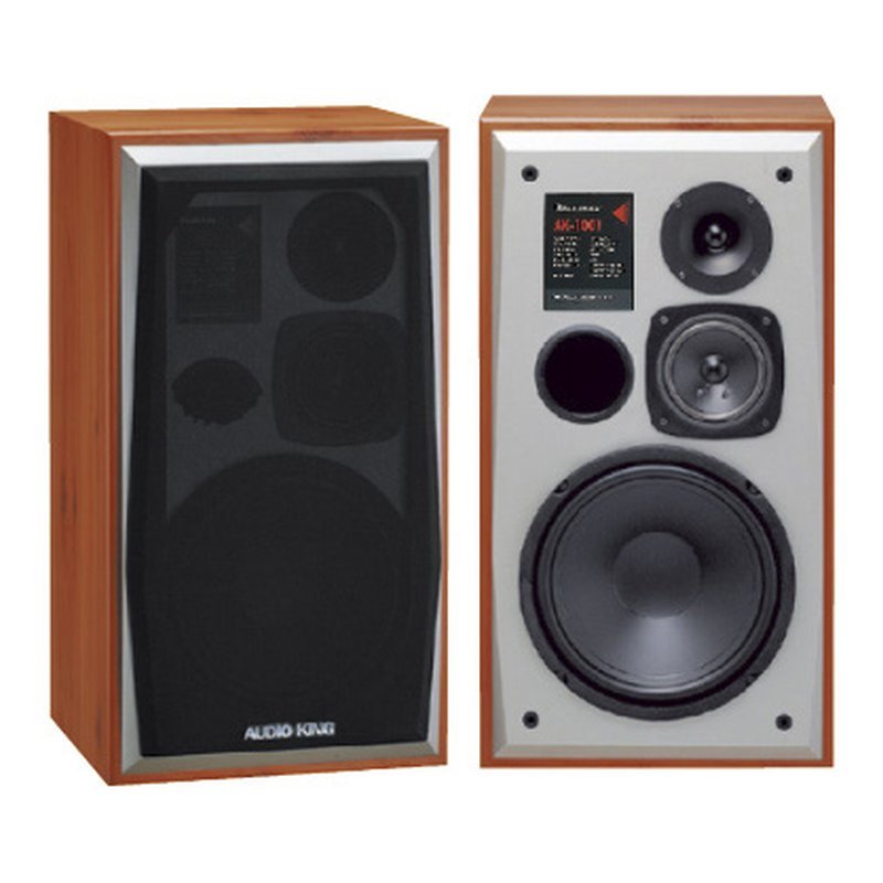 【台灣撼聲】專業/家庭兩用式喇叭 書架式防磁喇叭AK-1001 — 三峽錄音 / 音響