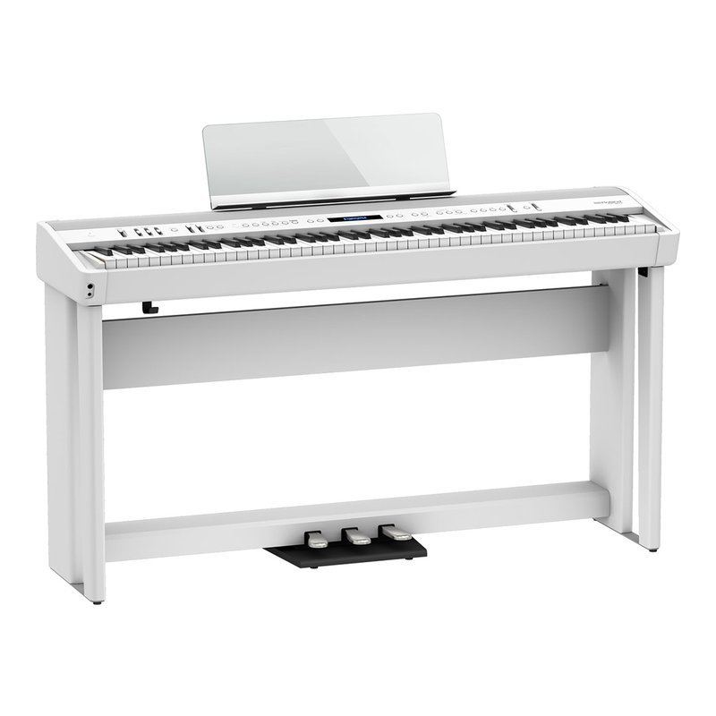 Roland Roland FP90X 旗艦款電鋼琴 樂蘭 88鍵 數位鋼琴 全配組合 白色 — 三峽電鋼琴 / 鍵盤