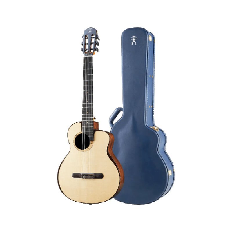 aNueNue aNueNue / MN214 流行系列 36吋面單旅行古典吉他(月亮雲杉木)(原聲款/插電板)(MN214/MN214E) 彩虹人官方認證 — 三峽吉他 / Bass