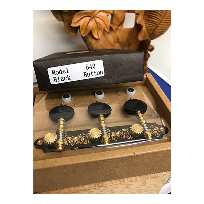 Perona 高階手工古典吉他弦鈕 (640BK) — 三峽吉他 / Bass