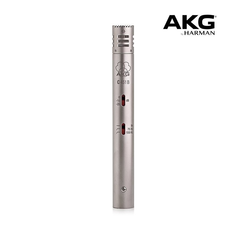 AKG AKG C451B 頂級小震膜麥克風 電容式麥克風 心型 原廠公司貨 — 三峽麥克風