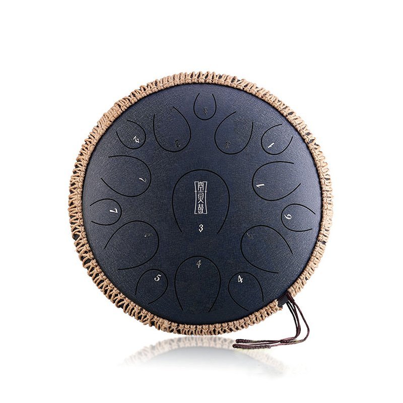 魯儒 空靈鼓 Hluru 高端鼓 天鼓 14吋15音C調 藏青色 — 三峽配件 / 週邊