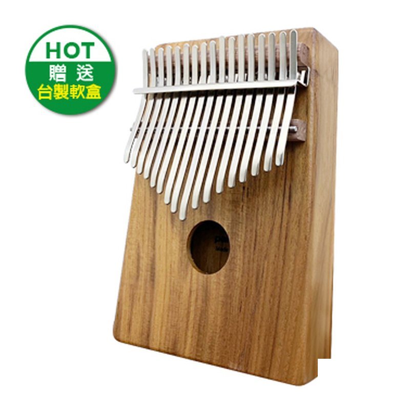 拇指琴-卡林巴-緬甸柚木(實木) 拇指琴 Kalimba — 三峽鼓 / 打擊
