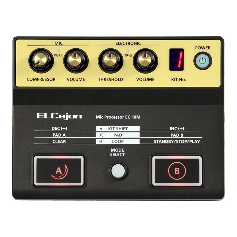Roland Roland EC-10M ELCajon Mic Processor 木箱鼓拾音器 — 三峽鼓 / 打擊