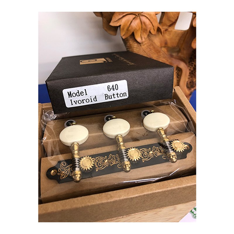 Perona 高階手工古典吉他弦鈕 (640WH) — 三峽吉他 / Bass