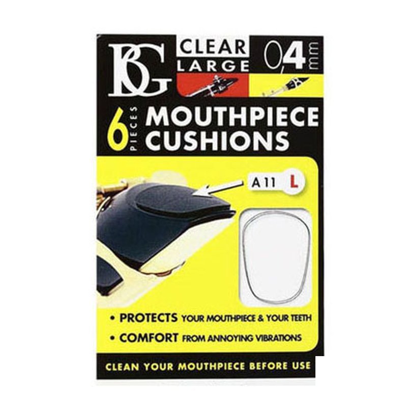 法國 BG 薩克斯風 豎笛 A11L 吹嘴墊片 吹口護片 （大）六片裝 — 三峽銅管 / 管樂