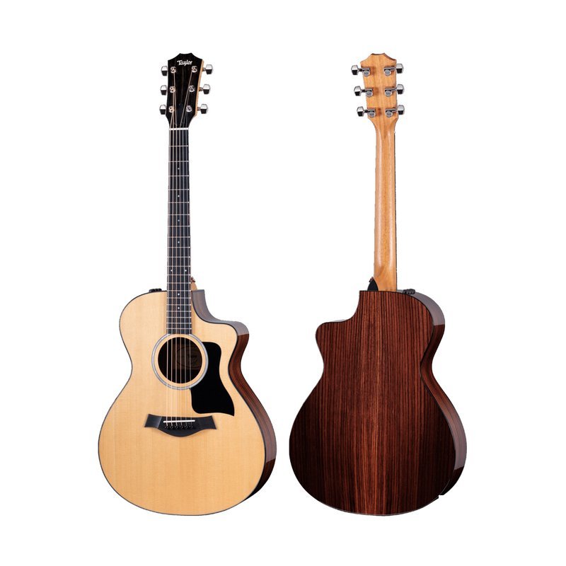 Taylor Taylor 212-CE PLUS 電木吉他 雲杉面板 | 印度玫瑰木背側板 | 桃花心木琴頸 缺角EQ GC桶 附原廠琴袋 — 三峽木吉他 / 民謠吉他