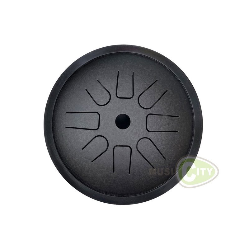 魯儒 6寸 8音 D調 高音鼓 伴侶鼓 空靈鼓 療癒樂器 碟型 正版(贈精美禮盒/鼓棒)黑曜石 — 三峽鼓 / 打擊