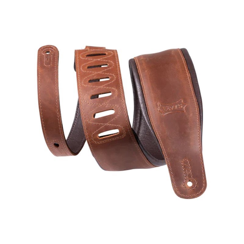 【LEVY'S】PM32BH-BRN 吉他背帶 — 三峽配件 / 週邊