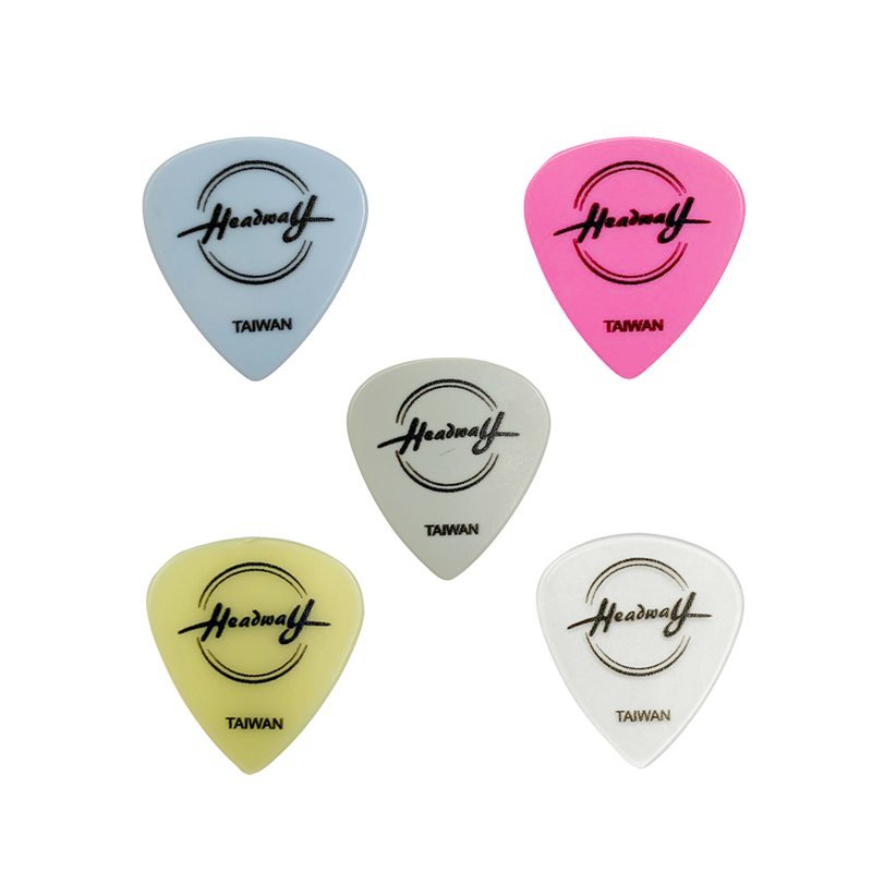 【Headway】 吉他彈片 混色出貨 PICK 吉他匹克 (10片) 免運費 — 三峽吉他 / Bass