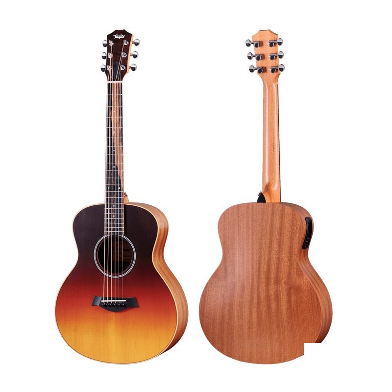 Taylor Taylor GS Mini-e Sunset Fade 特別版 日落漸層 電木吉他 雲杉面板 沙比利側背 EQ — 三峽木吉他 / 民謠吉他