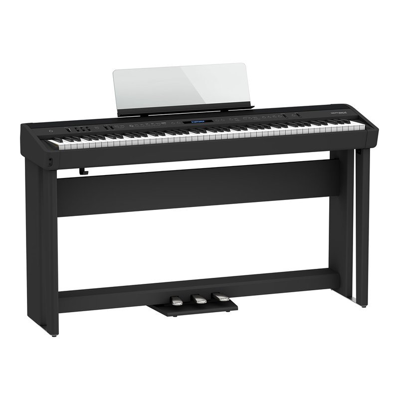 Roland Roland FP-90X 旗艦款電鋼琴 樂蘭 88鍵 數位鋼琴 全配組合 黑色 — 三峽電鋼琴 / 鍵盤