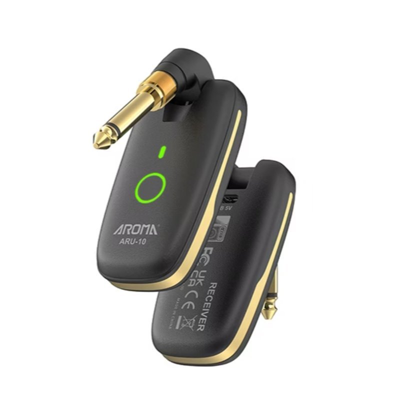 AROMA AROMA ARU-10 吉他無線傳輸系統 無線音頻傳輸系統 吉他無線導線 — 三峽吉他 / Bass
