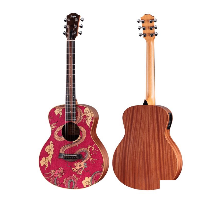 Taylor Taylor-GSMINI-E-SE-DC 龍年耀世 古老傳說 限定款 雲杉木面板 迷你吉他 — 三峽木吉他 / 民謠吉他