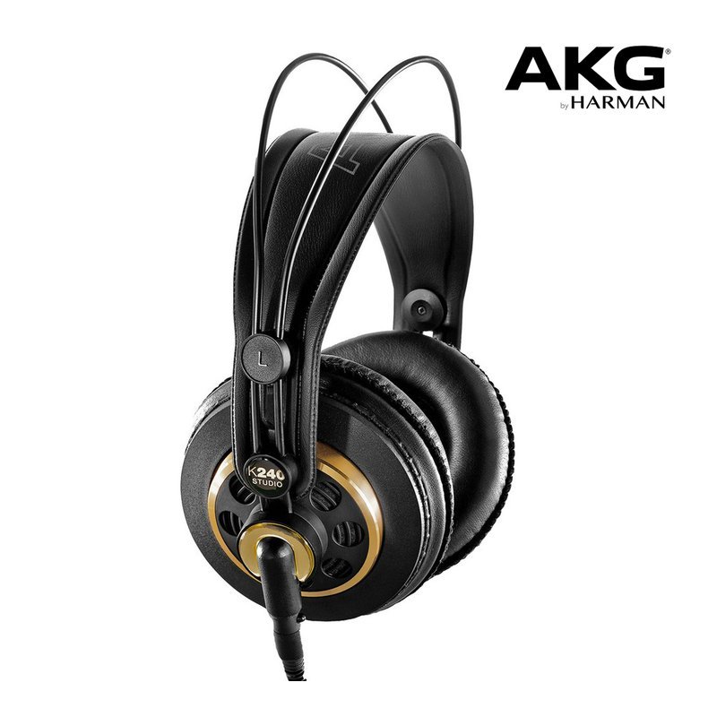 AKG AKG K240 Studio 半開放式監聽耳機 耳罩式監聽耳機 原廠公司貨 — 三峽錄音 / 音響