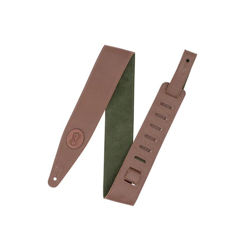 【LEVY'S】MGS317ST-BRN-GRN 吉他背帶 — 三峽配件 / 週邊