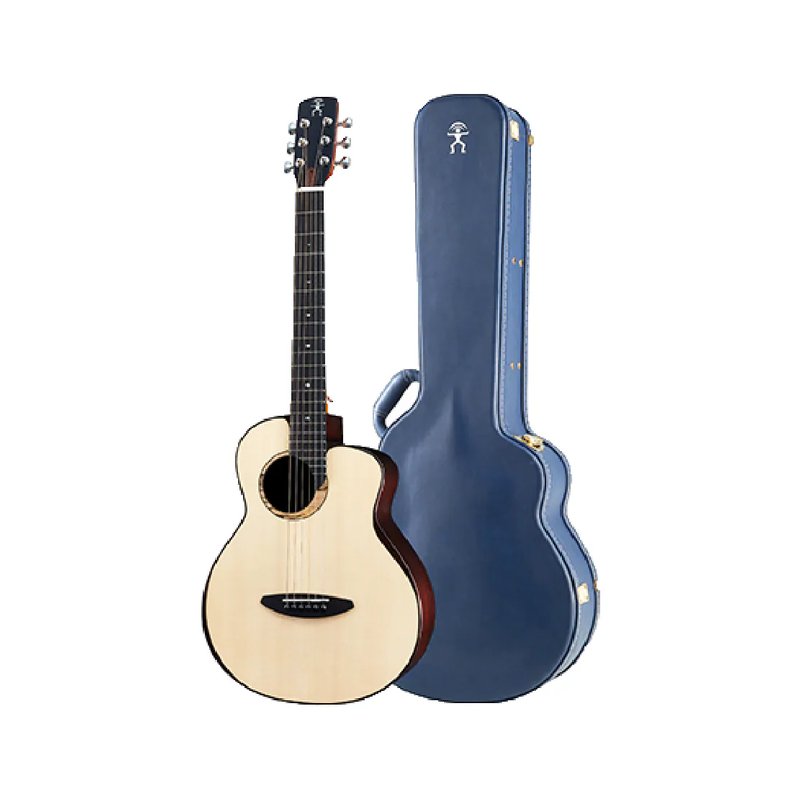 aNueNue aNueNue / 200原創系列 全單旅行木吉他/全單木吉他(月亮雲杉木)(原聲款/插電款)(M200/L200/M200E/L200E) 彩虹人官方認證 — 三峽吉他 / Bass｜YA! 玩音樂