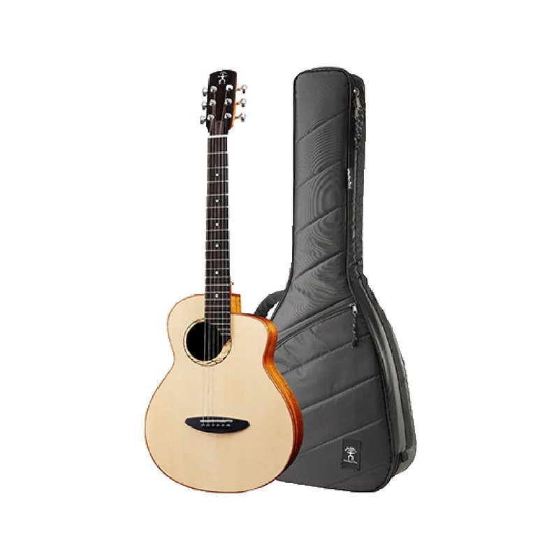 aNueNue aNueNue / 100原創系列 全單旅行木吉他/全單木吉他(西加雲杉木)(原聲款/插電款)(M100/L100/M100E/L100E) 彩虹人官方認證 — 三峽吉他 / Bass