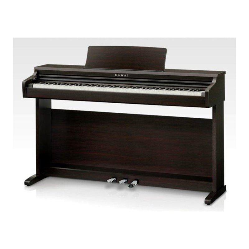 KAWAI 【KAWAI】 KDP-120 88鍵滑蓋式電鋼琴 河合數位鋼琴 原廠公司貨 附琴椅 玫瑰木色 — 三峽電鋼琴 / 鍵盤