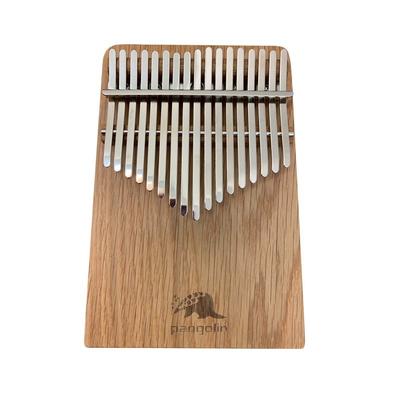 MIT MIT White Oak Board-type Kalimba/Thumb Piano with Silver Keys — 三峽電鋼琴 / 鍵盤