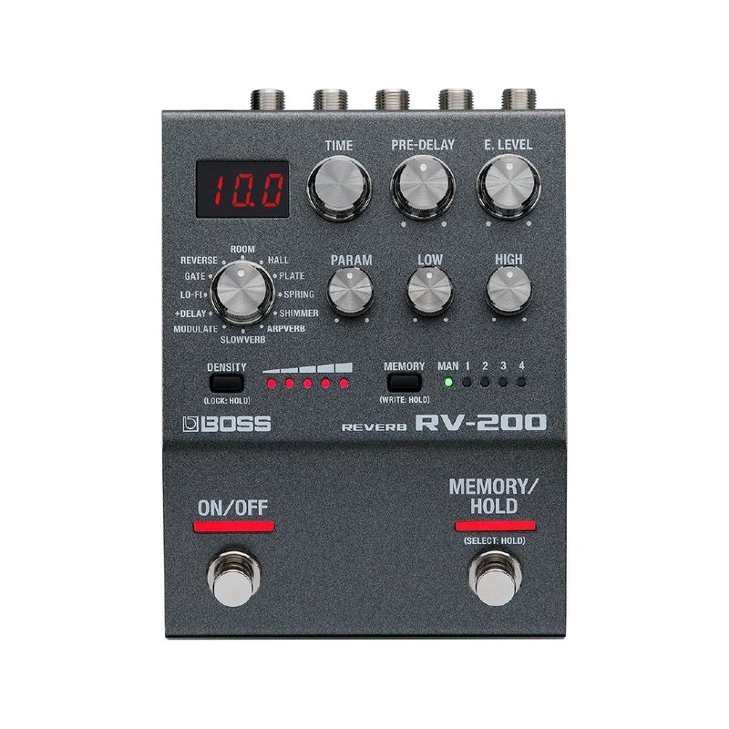 BOSS BOSS / RV-200 多重殘響效果器(Reverb) — 三峽效果器
