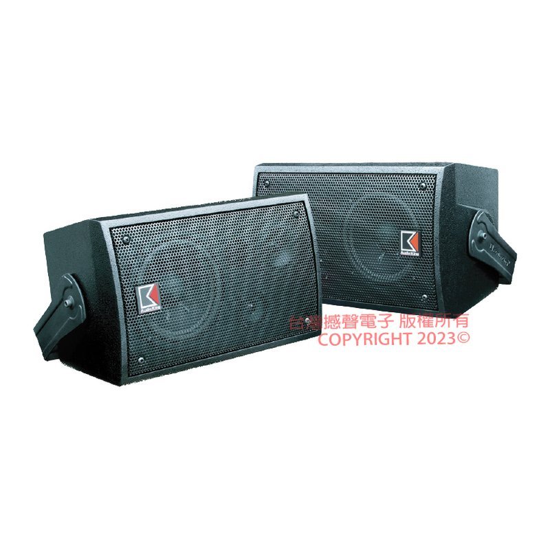 【台灣撼聲】小型專業喇叭 AK-8F — 三峽錄音 / 音響