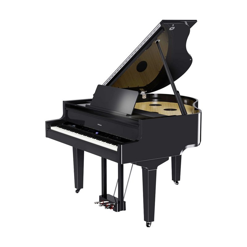 Roland 【Roland】Roland GP-9 PE Grand Piano 平台鋼琴 數位鋼琴 GP9 Digital Piano 黑色 — 三峽電鋼琴 / 鍵盤