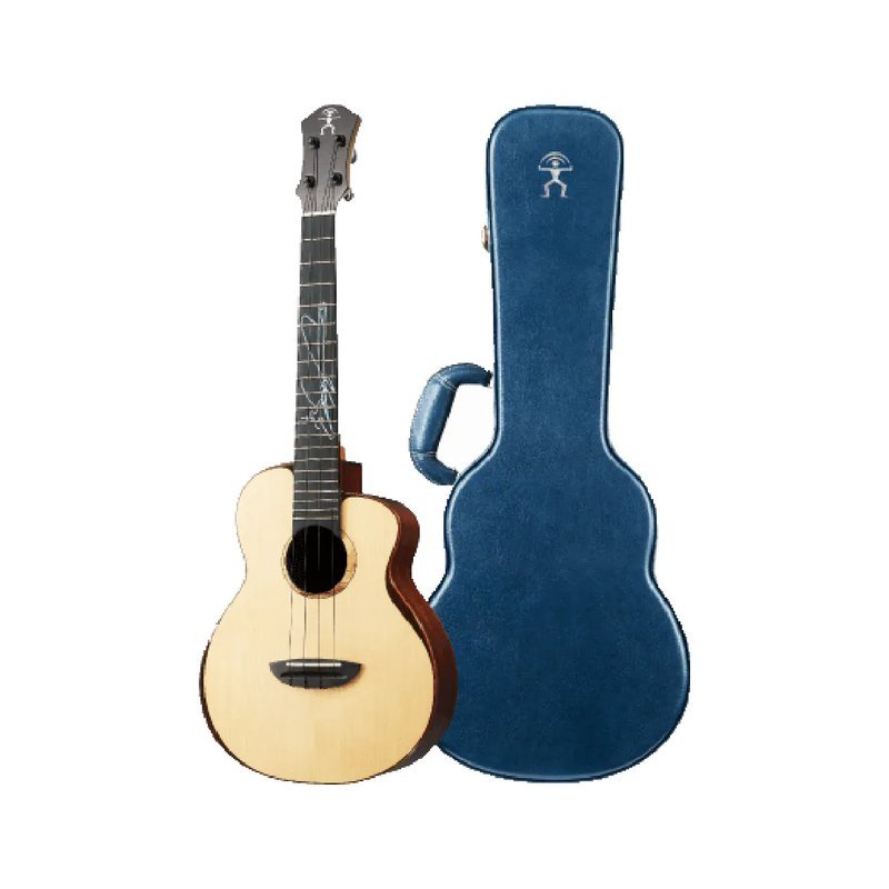 aNueNue aNueNue / 韓國吉他手-鄭晟河聯名琴 26吋全單烏克麗麗(月亮雲杉木)(原聲款/插電款)(UXSHJ/UXSHJE) 彩虹人官方認證 — 三峽烏克麗麗