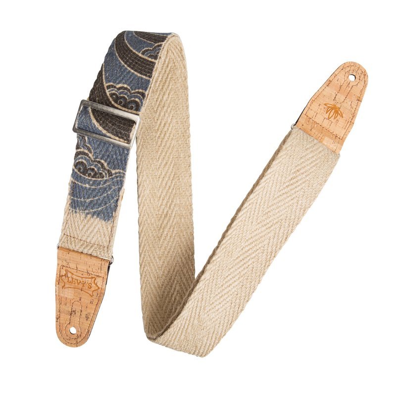 【LEVY'S】MH8P-001 吉他背帶 大麻纖維背帶 島嶼 — 三峽配件 / 週邊
