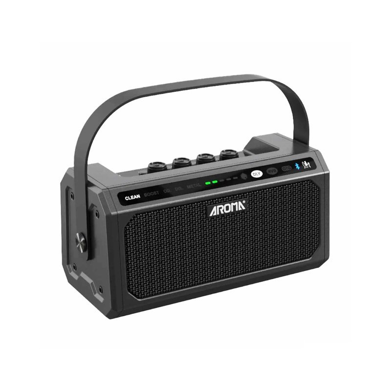 AROMA AROMA TG-08 迷你吉他藍芽音箱 數位電吉他音箱 藍芽 內建破音和延遲效果 8W — 三峽吉他 / Bass