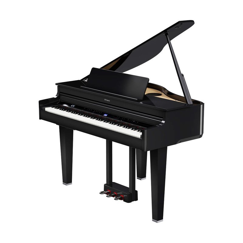 Roland 【Roland】Roland GP-6 PE Mini Grand 平台鋼琴 數位鋼琴 GP6 Digital Piano 黑色 — 三峽電鋼琴 / 鍵盤