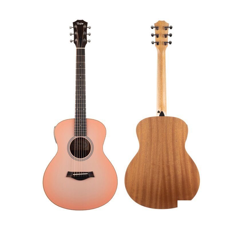 Taylor Taylor GS Mini-e Special Edition blush paisley 櫻花漸層色 電木吉他 雲杉面板 沙比利側背 EQ — 三峽木吉他 / 民謠吉他