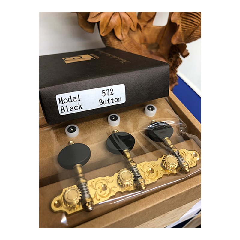 Perona 高階手工古典吉他弦鈕 (572BK) — 三峽吉他 / Bass