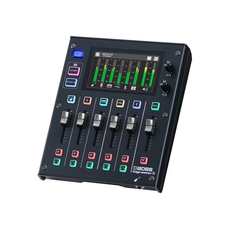 BOSS 【Boss】GIGCASTER 5串流混音器 Audio Streaming Mixer — 三峽木吉他 / 民謠吉他