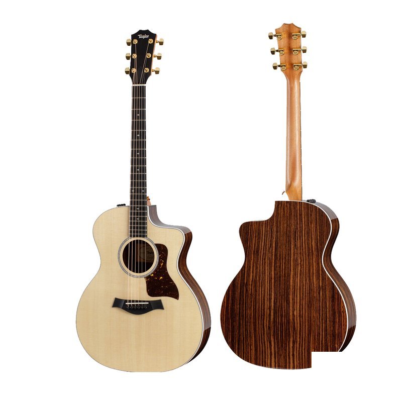 Taylor Taylor 214-CE-DLX 電木吉他 EQ GA桶 亮面漆 附升級款原廠硬盒 — 三峽木吉他 / 民謠吉他