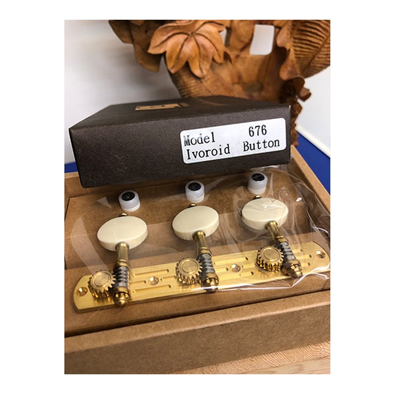 Perona 高階手工古典吉他弦鈕 (676WH) — 三峽吉他 / Bass